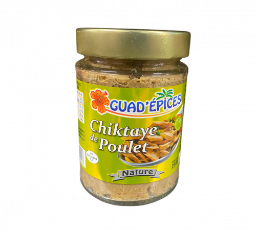 Guad' épices - Chiquetaille poulet nature 250g
