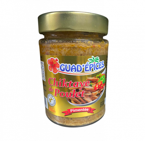 Guad' épices - Chiquetaille poulet piment 250g