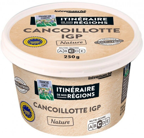 Itinéraire de nos régions - Cancoillotte nature 250g
