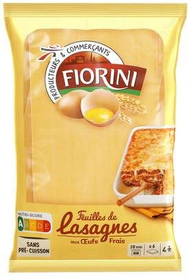 Fiorini - Feuilles de lasagnes aux œufs frais