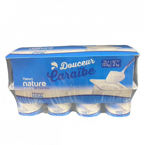 Douceur Caraïbe - Yaourts nature x16