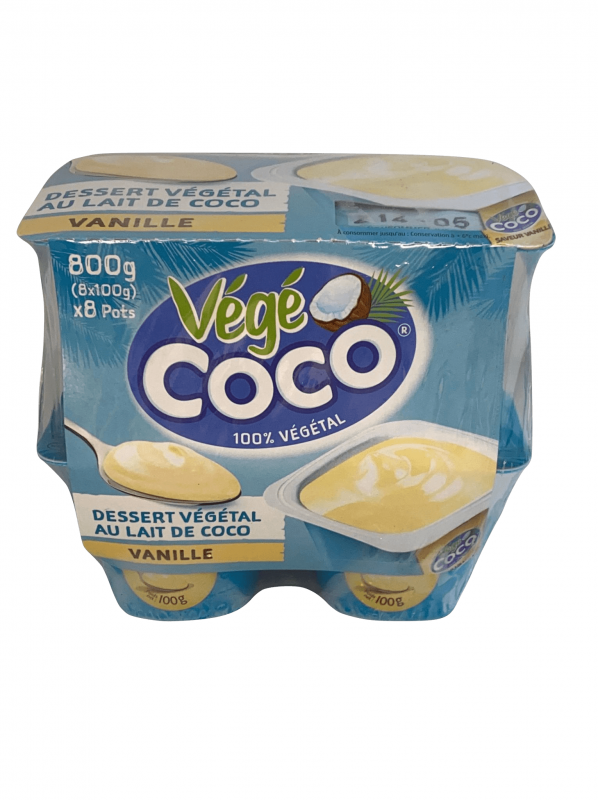 Végé Coco - Yaourt végétal à la vanille x8