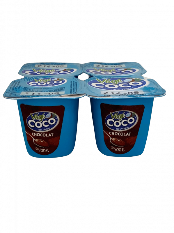 Végé Coco - Yaourt végétal au chocolat x4