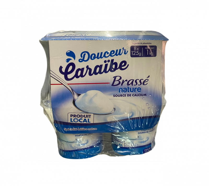 Douceur Caraïbe - Yaourts brassés Nature x8