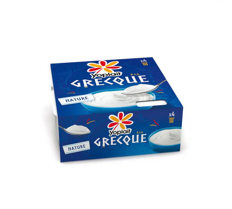 Yoplait - Yaourt grec nature x4