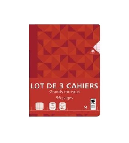 Casino - 3 Cahiers A4 96P