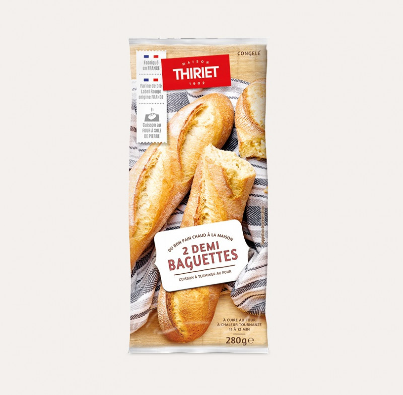Thiriet - 2 demi-baguettes