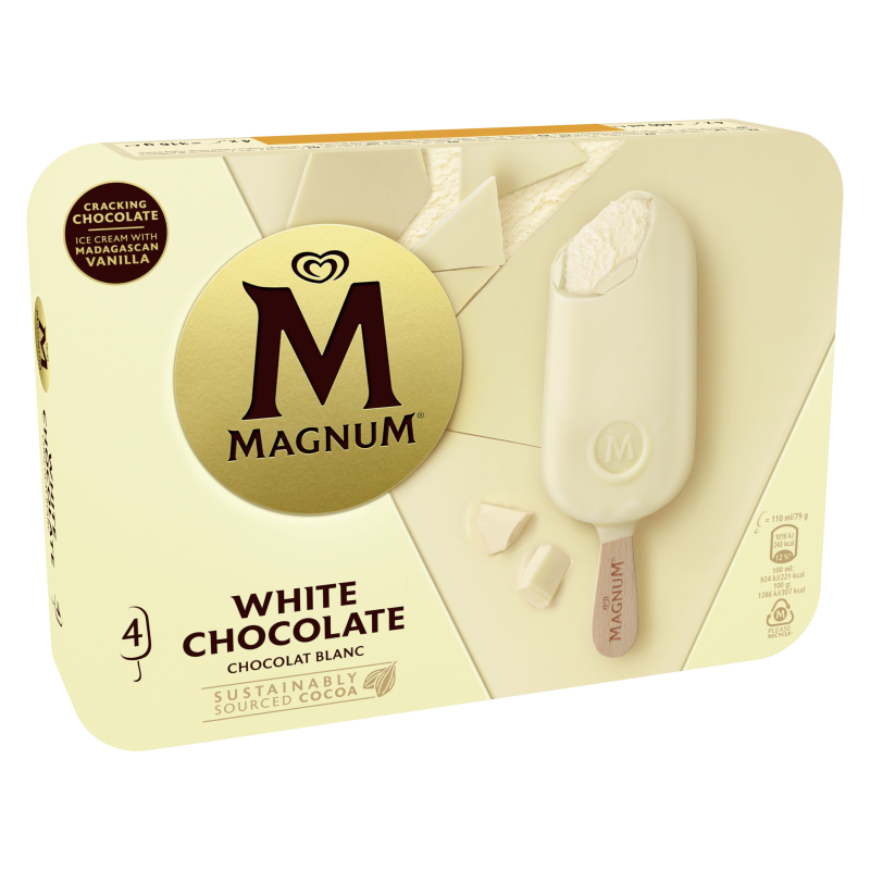 Magnum - Bâtonnets au chocolat blanc