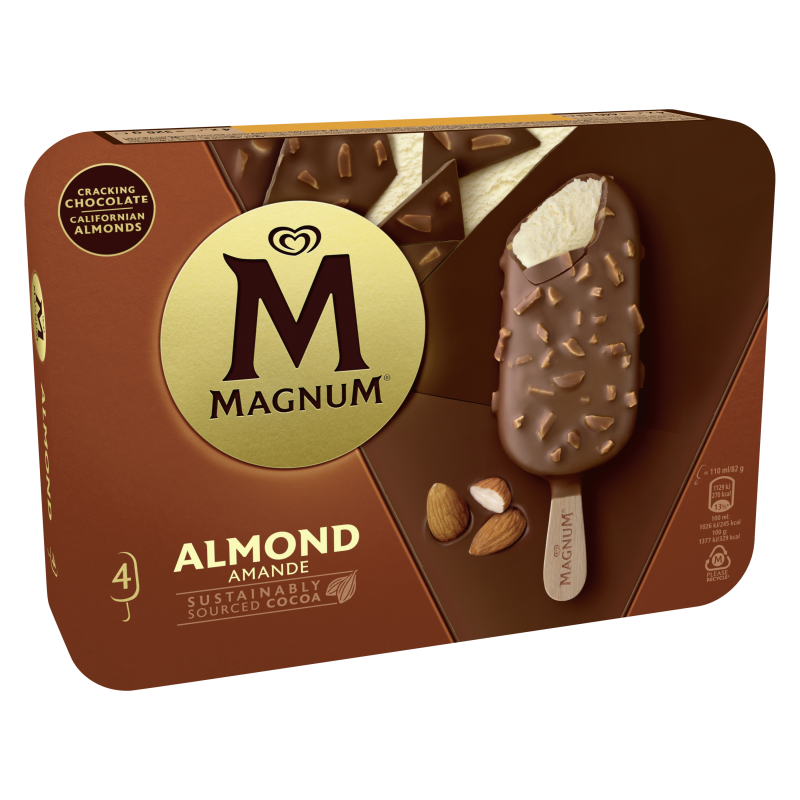 Magnum - Bâtonnets au chocolat & amandes