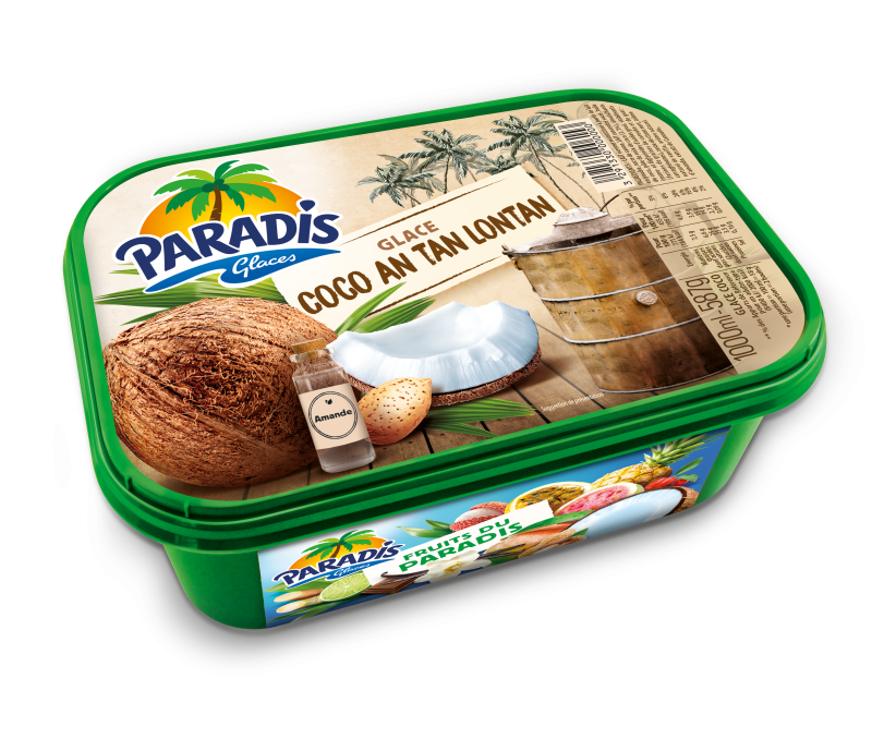 Paradis Glaces - Crème glacée An tan lontan