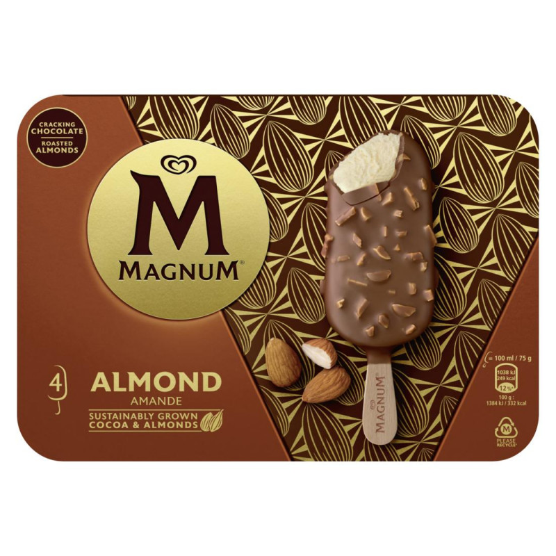 Magnum - Bâtonnets de glace Magnum amande