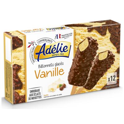 Adelie - Bâtonnets à la vanille