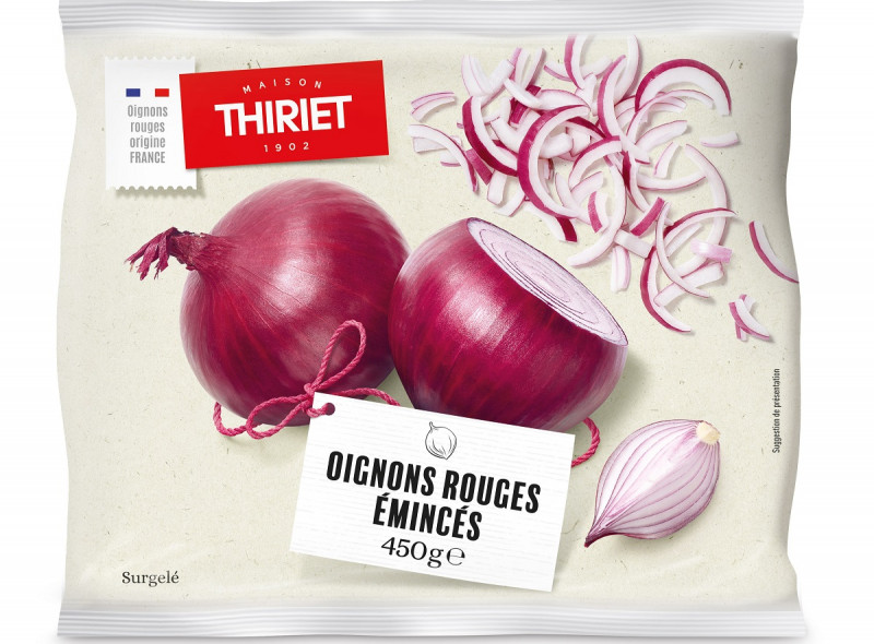 Thiriet - Oignons rouges émincés