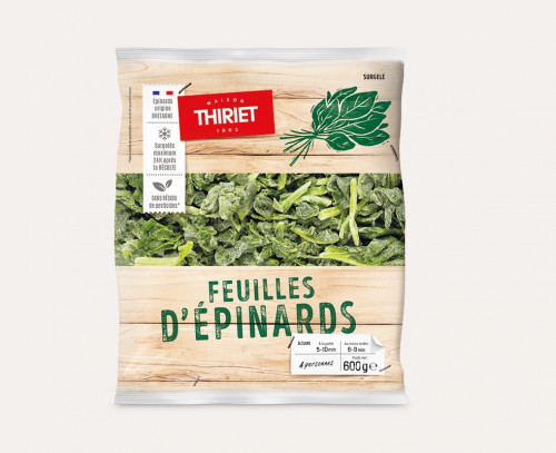 Poêlée cuisinée de petits pois aux oignons, surgelés Maison Thiriet