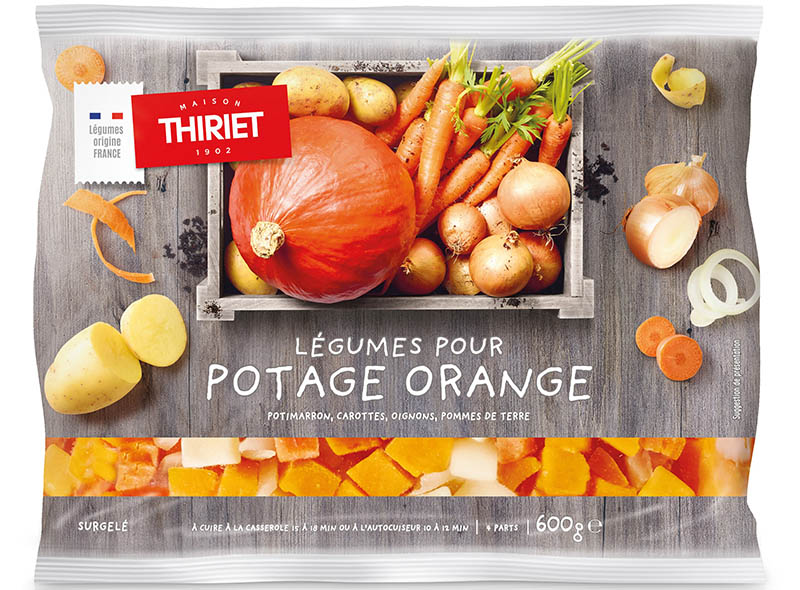 Thiriet - Légumes pour potage orange