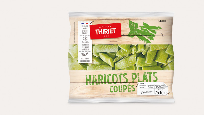 Thiriet - Haricots plats coupés