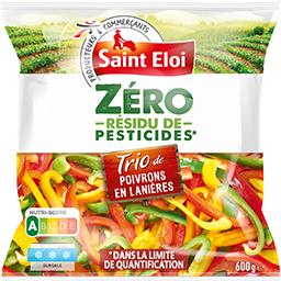 Saint Eloi - Trio de poivrons sans résidu de pesticide