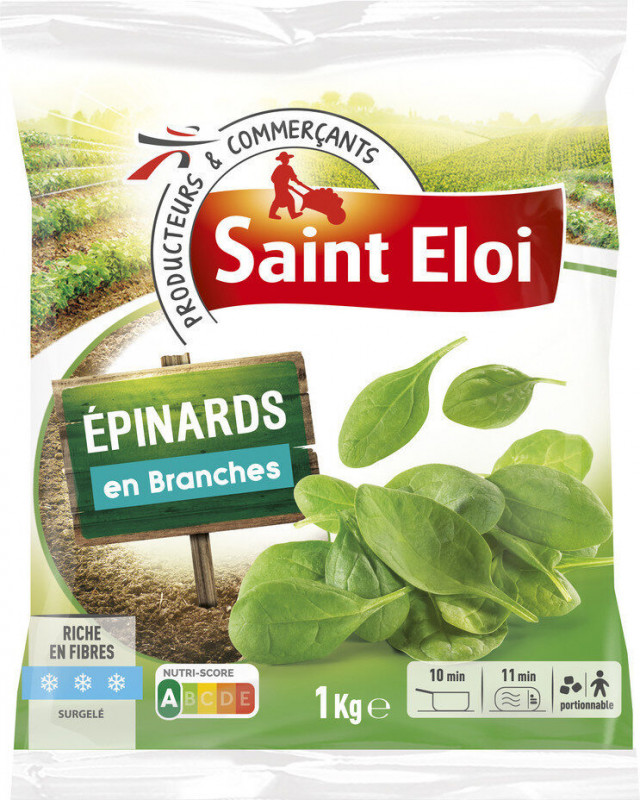 St Eloi - Épinards en branches