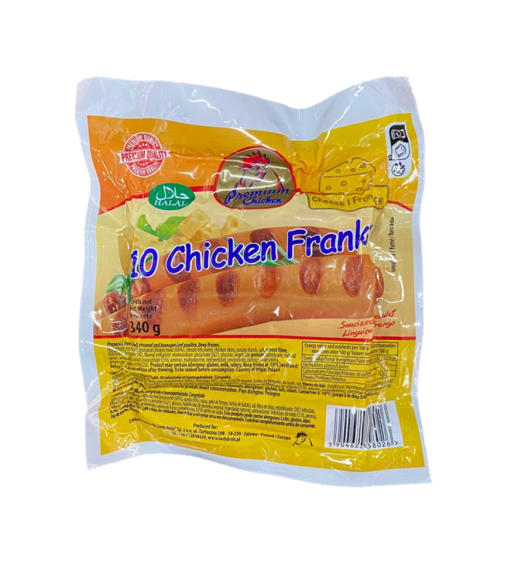 Prenium chicken - Saucisses au poulet assaissonées