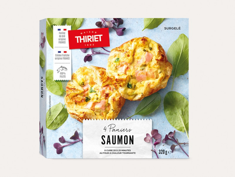 Thiriet - 4 paniers au saumon
