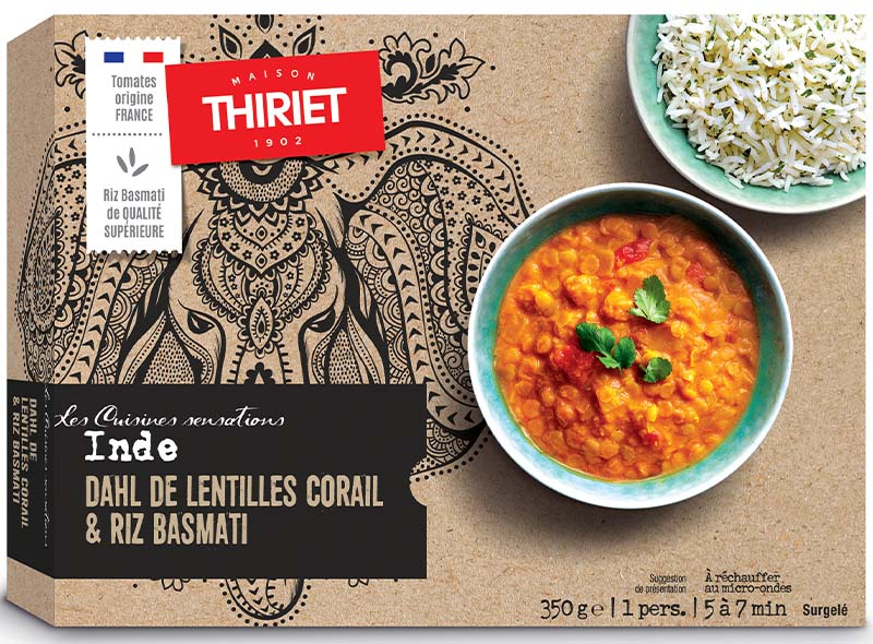 Thiriet - Dahl de lentilles corail & riz