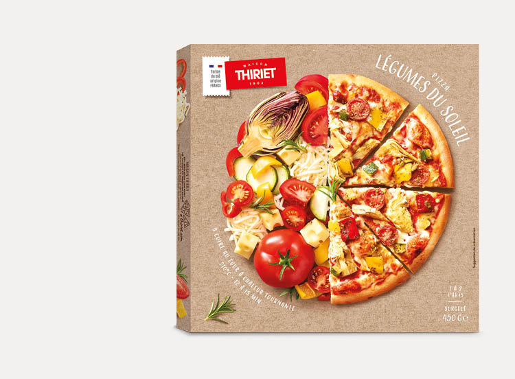 Thiriet - Pizza aux légumes du soleil