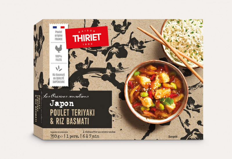 Thiriet - Poulet teriyaki riz 350g
