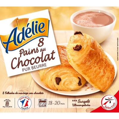 Adelie - Pains au chocolat pur beurre