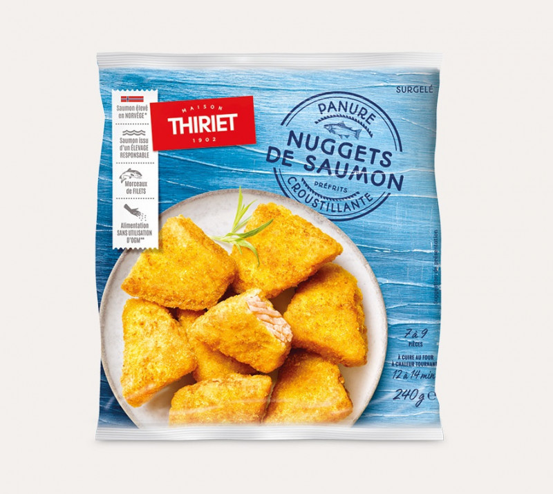 Thiriet - Nuggets de saumon panure croustillante