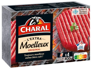 Charal - Steak l'extra moelleux 15%MG X4