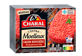 Charal - Steak l'extra moelleux façon bouchère X8