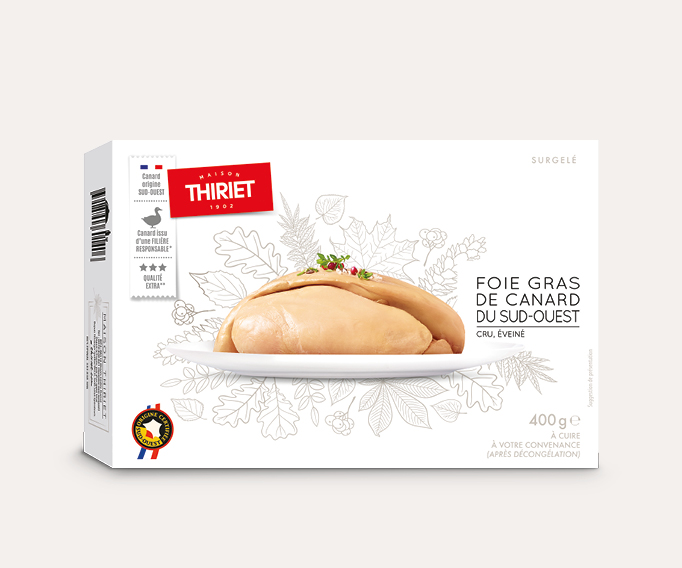 Thiriet - Foie gras de canard cru