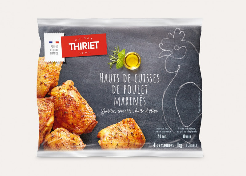 Thiriet - Hauts de cuisse de poulet marinés
