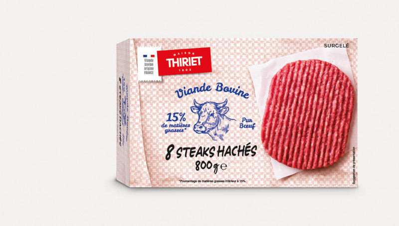 Thiriet - Steaks hachés 15%MG