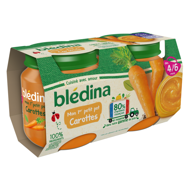 Blédina - Petit pot carotte 4/6 mois