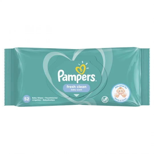 Pampers - Lingettes Fresh Clean