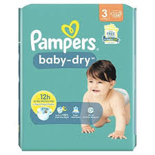 Pampers - Couches Baby-Dry T3