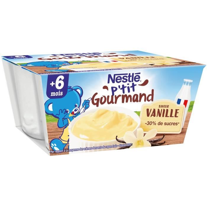 Nestlé - Dessert P'tit Gourmand goût vanille