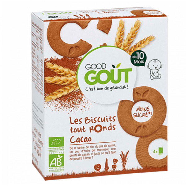 Good Goût - Biscuit tout rond au cacao
