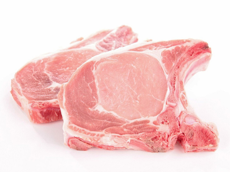 Côtes de porc à sec - Origine UE