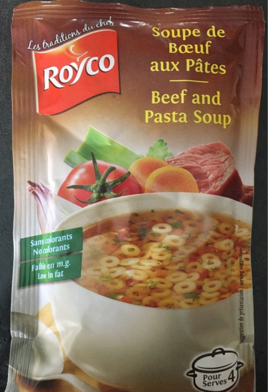 Royco - Soupe de bœuf aux pâtes
