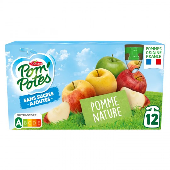 Materne - Pom'Potes Gourdes pomme nature