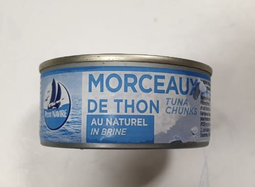 Petit Navire - Morceaux de thon naturel