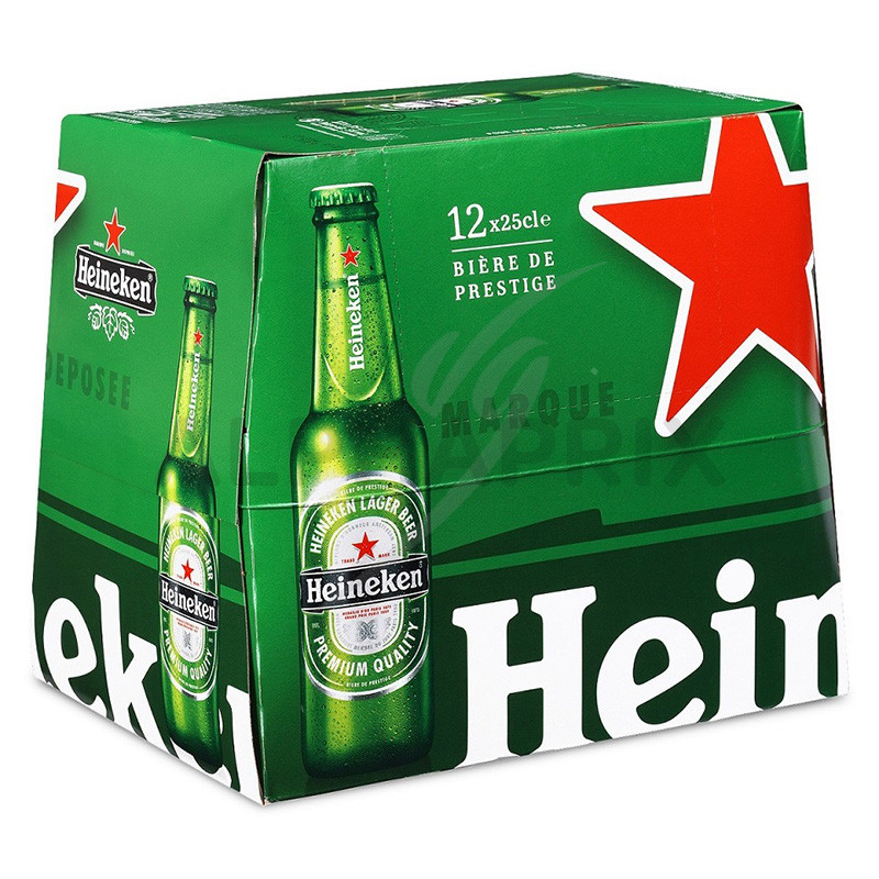 Heineken - Bière blonde 12x25cl