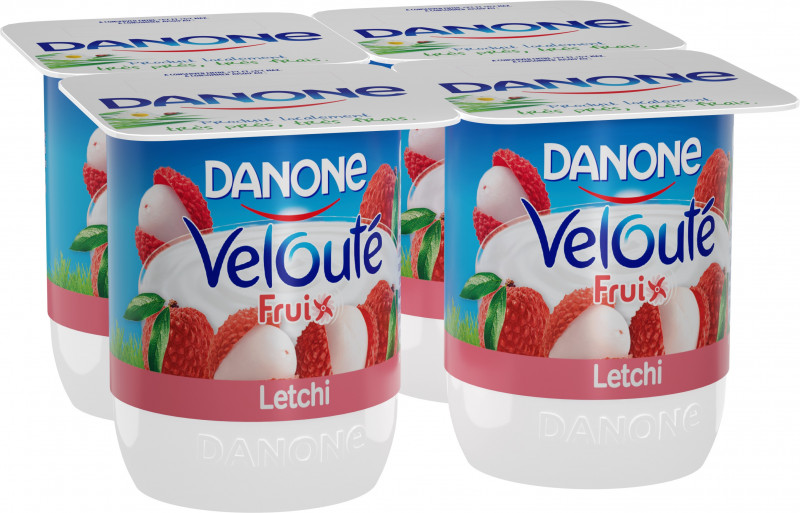 Danone - Veloute Fruix yaourt brassé - Letchi