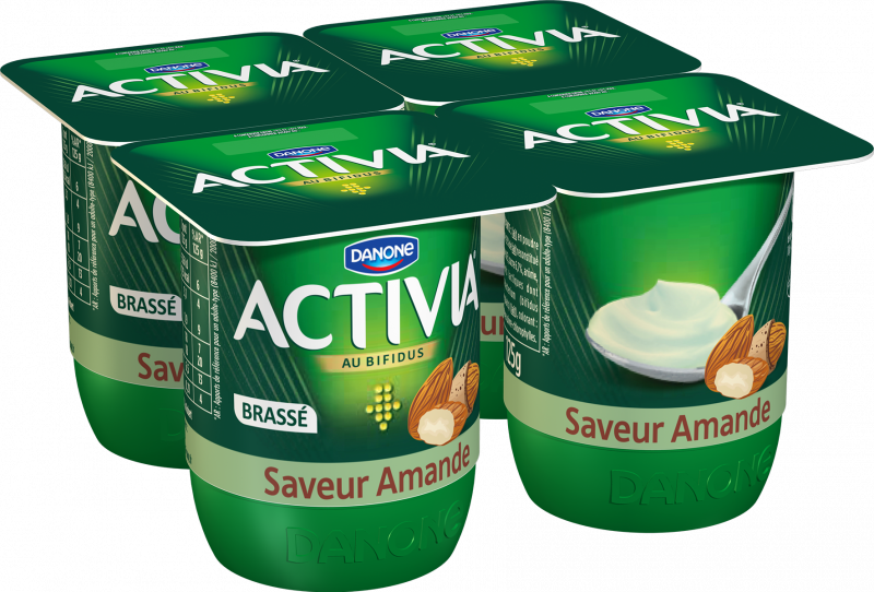 Activia - Yaourt brassé - Amande