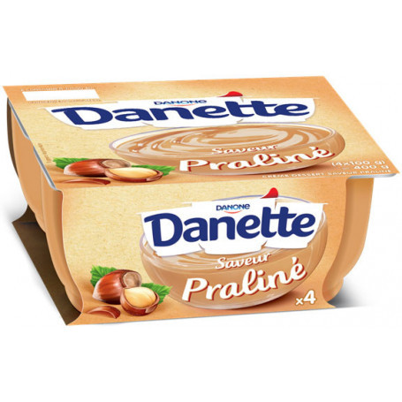 Danette - Crème dessert praliné