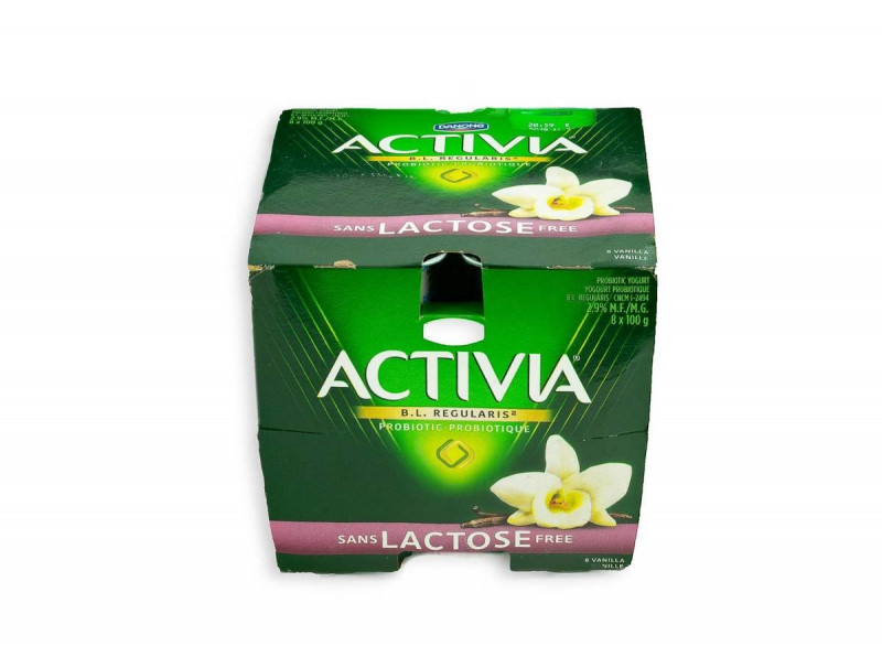 Activia - Yaourt brassé vanille sans lactose