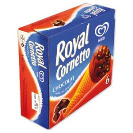 Royal Cornetto - Cônes glacés au chocolat