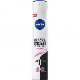 Nivea - Déodorant spray black & white invisible